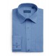 Peter England Plain Pride Shirt Cobalt