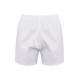 White Cotton Shorts