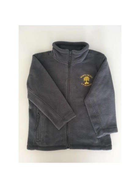 North Heath Fleece with School Logo