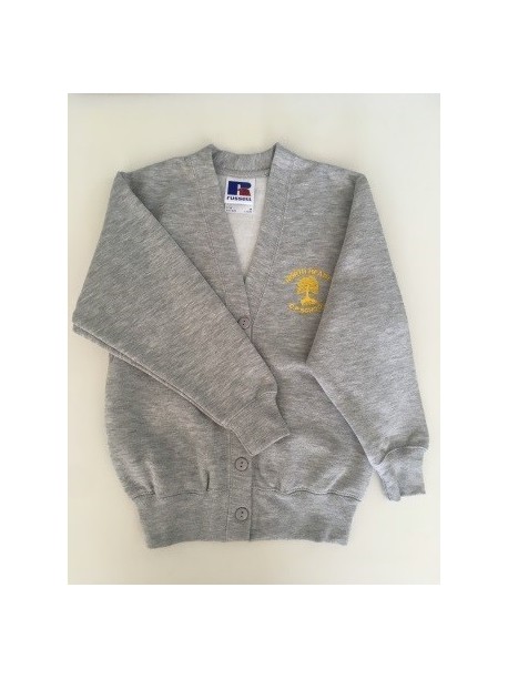North Heath Cardigan with School Logo