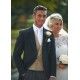 Black Herringbone Tail Suit