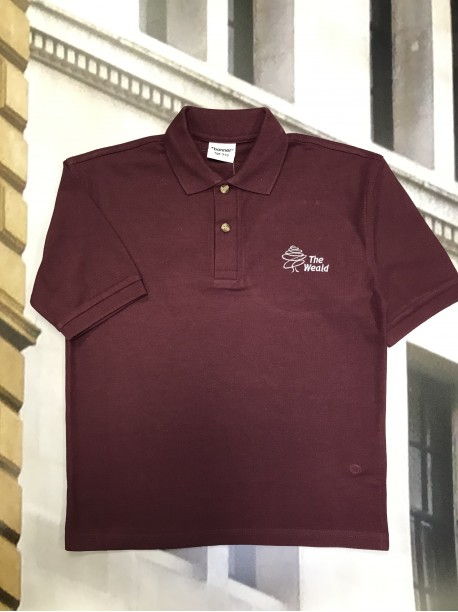 Weald Maroon Polo