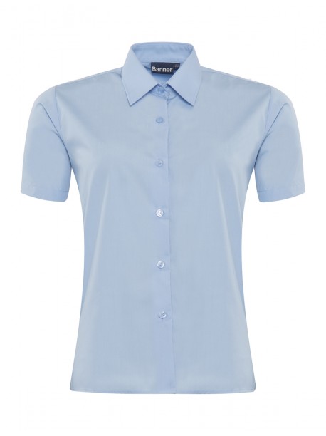 Blue Short Sleeved Blouse Twin Pack