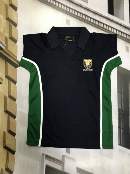Warden Park Girls Green PE Polo