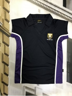 Warden Park Girls Purple PE Polo
