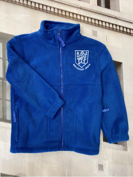 Birchwood Grove Fleece with School Logo
