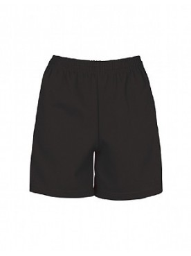 Oathall Black P.E. Shorts