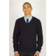 Hazelwick Cotton V-Neck Jumper 