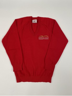 Downlands Red Pullover