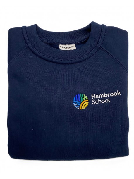 Hambrook Navy Sweatshirt