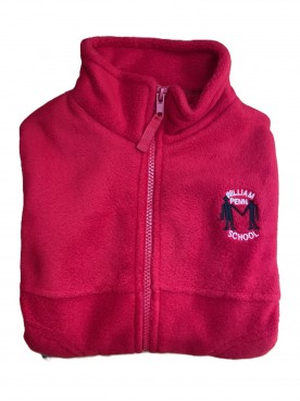 William Penn Fleece with School Logo