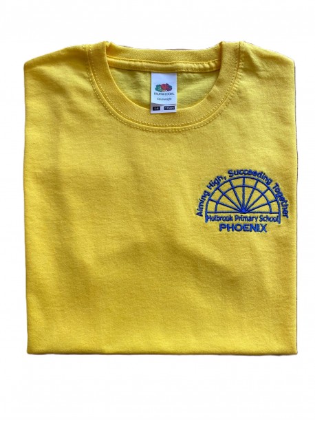 Holbrook P.E T Shirt Yellow