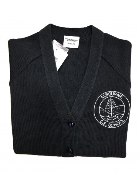 Albourne Navy Cardigan