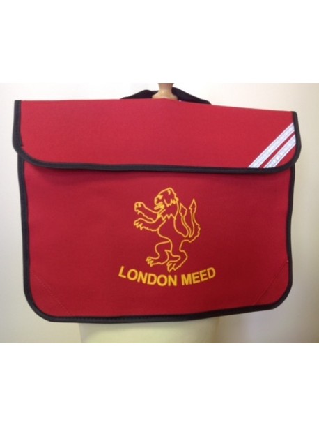 London Meed Book Bag Red