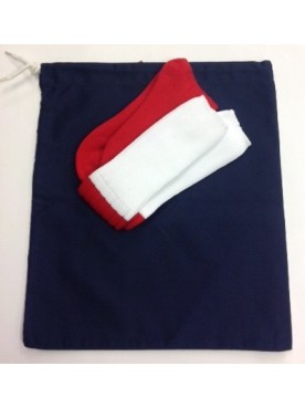Cotton Navy PE Bag